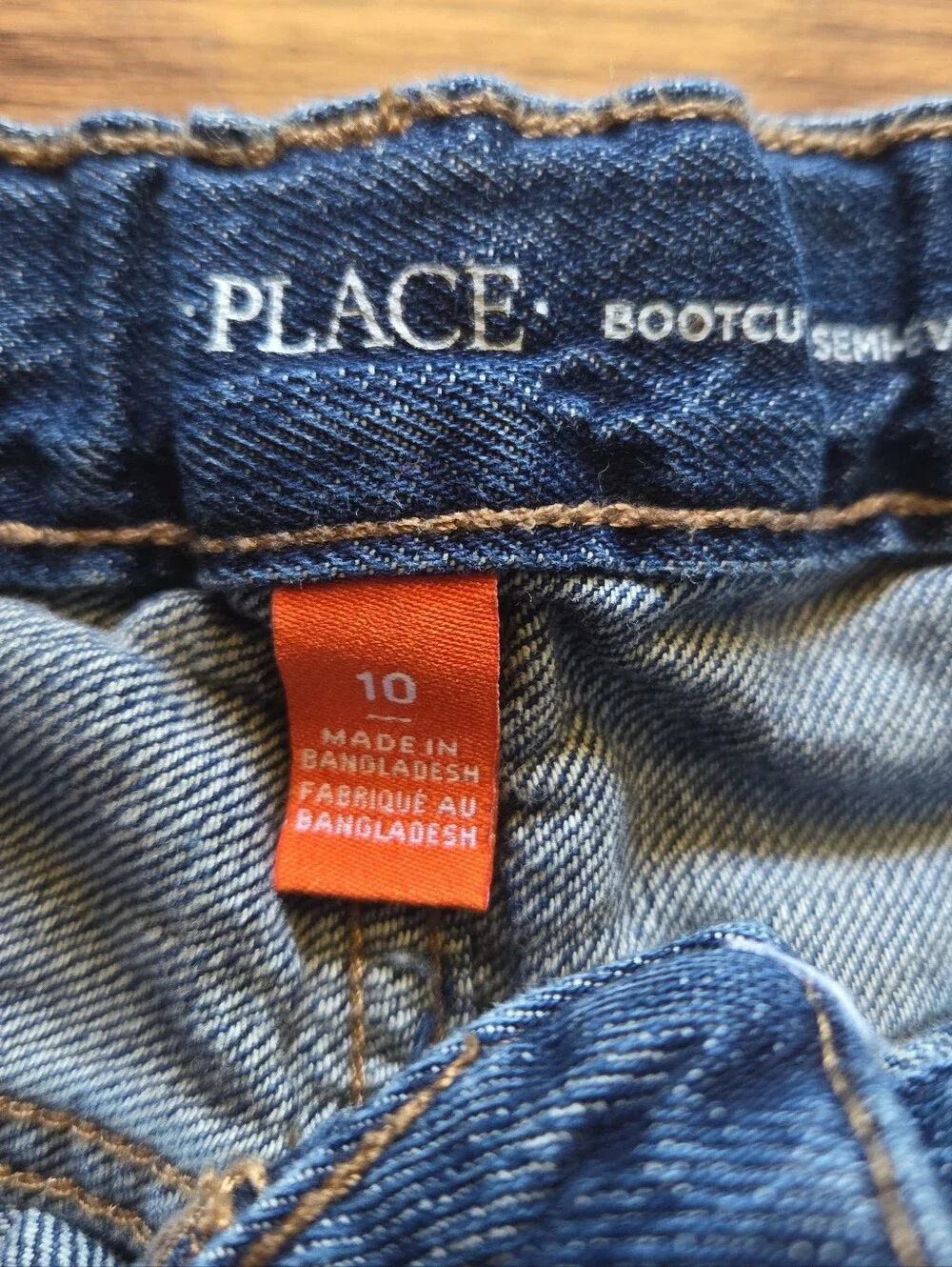 Lot Of 2 Childrens Place Boys And Wrangler Jeans Boys Size 10 - Picture 3 of 10